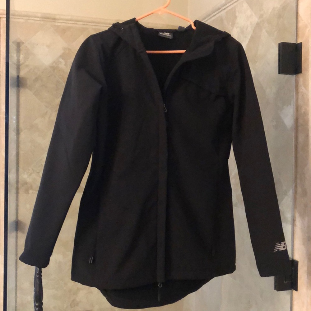 New balance hooded zipper jacket size M